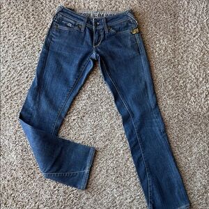 G-Star Dark Blue Straight Leg Jeans